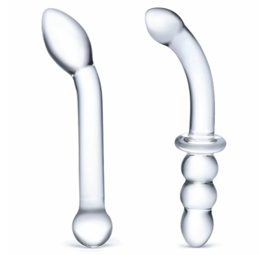 Zestaw szklanych dildo - Glas G-Spot Pleasure Set